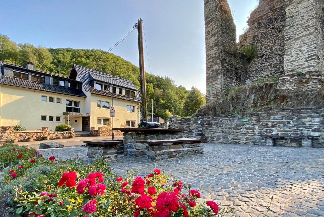 Roosartige Ferien - Ferienwohnung Am Weiherturm Bacharach Dış mekan fotoğraf