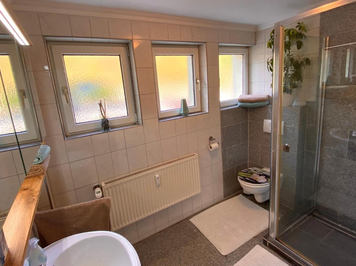 Roosartige Ferien - Ferienwohnung Am Weiherturm Bacharach Dış mekan fotoğraf